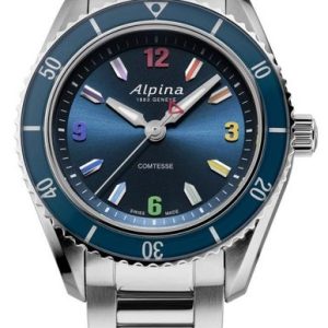 Alpina Comtesse Sport Quartz Rainbow Limited Edition AL-235NRB3C6B