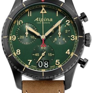 Alpina Startimer Pilot Quartz Chronograph Big Date AL-372GR4FBS26