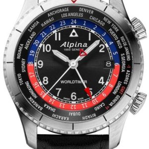 Alpina Startimer Pilot Quartz Worldtimer AL-255BRB4S26