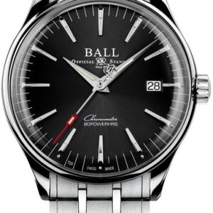 Ball Trainmaster Manufacture 80 Hours COSC NM3280D-S1CJ-BK