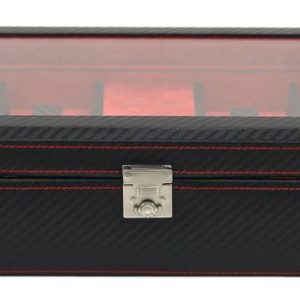 Box na hodinky Friedrich Lederwaren Carbon 32059-2