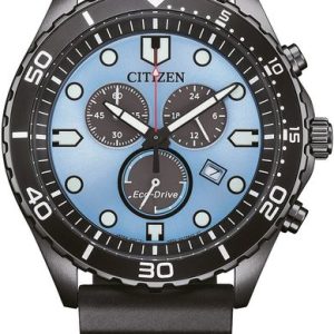 Citizen Eco-Drive Sporty Aqua Chronograph AT2567-18L