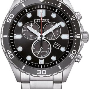 Citizen Eco-Drive Sporty Aqua Chronograph AT2568-82E