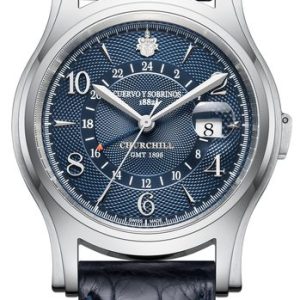 Cuervo y Sobrinos Robusto Churchill GMT 1895 2811.1GMTB