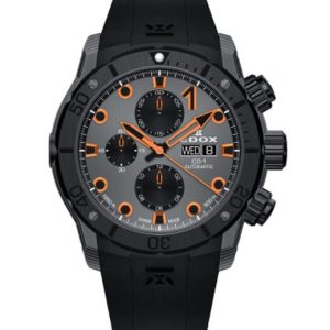 EDOX C01 Carbon Chronograph Automatic 01125-CCN-GNO