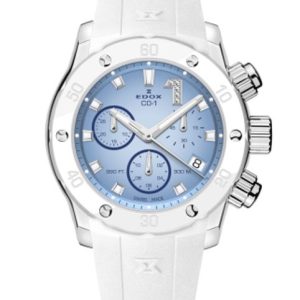 EDOX CO-1 Chronolady Quartz Chronograph 10255-3BCABBUCI