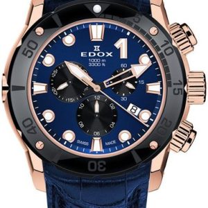 EDOX CO-1 Quartz Chronograph 10242-TINR-BUIRN