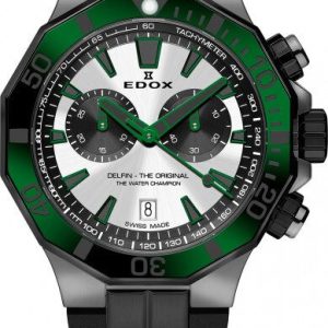 EDOX Delfin Quartz Chronograph 10112-37GNVCA-ANV