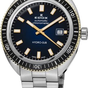 EDOX Hydro-Sub Date Automatic Chronometer 80128-357JNM-BUDD Limited Edition