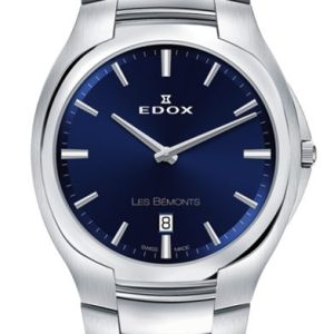 EDOX Les Bémonts Ultra Slim Date Quartz 56003-3-BUIN