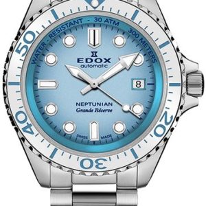 EDOX Skydiver Neptunian Grande Reserve 80801-3BBUM-BUCDN