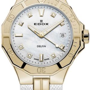 EDOX Sport Delfin Diver Date Lady 53020-37JC-NADD