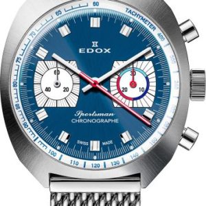 EDOX Sportsman Chronographe Automatic Limited Edition 08202-3BU-BUIN