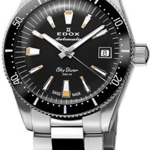 Edox Skydiver 38 Date Automatic 80131-3NM-NIB