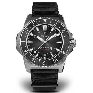 Formex Reef GMT Automatic Chronometer Black Dial with Red GMT