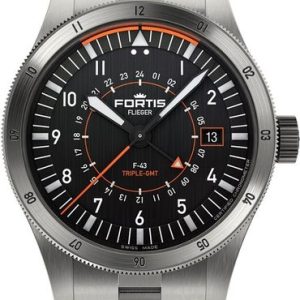 Fortis Flieger F-43 Triple-GMT Original COSC F4260000