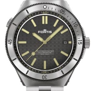 Fortis Marinemaster M-44 Black Resin COSC F8120018