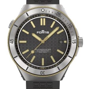 Fortis Marinemaster M-44 Black Resin Gold COSC Limited Edition F8120015