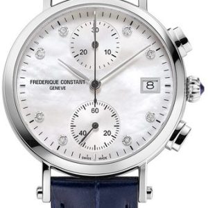 Frederique Constant Classics Chronograph Ladies Quartz FC-291MPWD2R6