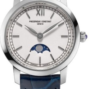 Frederique Constant Slimline Ladies Moonphase Quartz FC-206SW1S6