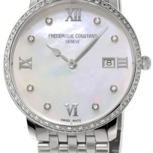 Frederique Constant Slimline Ladies Quartz FC-220MPWD3SD6B