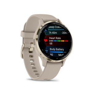 Garmin Venu® 3S Cream Gold / French Gray