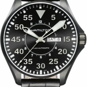 Hamilton Khaki Aviation Pilot Day Date Auto H64785835