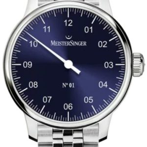 MeisterSinger N°01 AM3308 - Ocelový náramek