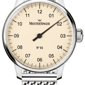 MeisterSinger N°03 AM903 - Náramek z pletené oceli