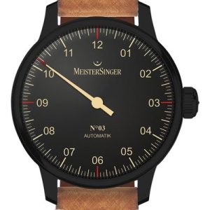 MeisterSinger N°03 Black Line AM902BL