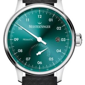 MeisterSinger Primatic PR919 - Černý kožený řemínek