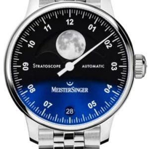 MeisterSinger Stratoscope ST982 - Ocelový náramek