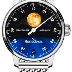 MeisterSinger Stratoscope ST982G - Náramek z pletené oceli