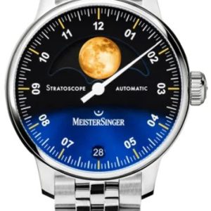 MeisterSinger Stratoscope ST982G - Ocelový náramek