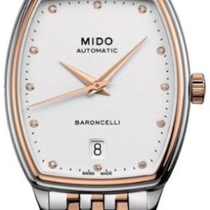 Mido Baroncelli Tonneau Lady M041.307.22.016.00