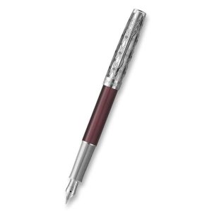 Plnicí pero Parker Sonnet Premium Metal Red CT 1502/5159 - hrot F (slabý)