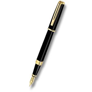 Plnicí pero Waterman Exception Slim Black GT 1507/16369 - hrot F (slabý)