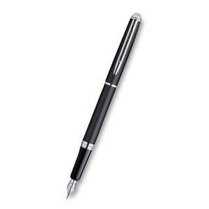 Plnicí pero Waterman Hémisphère Black Lacquer CT 1507/1920530 - hrot M (střední)