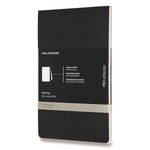 Poznámkový blok Moleskine Professional ČERNÝ - tvrdé desky - L