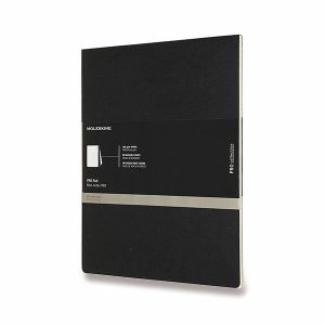 Poznámkový blok Moleskine Professional ČERNÝ - tvrdé desky - Letter