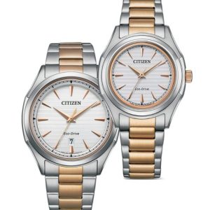 SET Citizen Eco-Drive Classic AW1756-89A a FE2116-85A