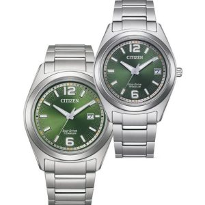 SET Citizen Eco-Drive Super Titanium AW1641-81X a FE6151-82X