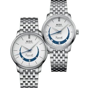 SET Mido Baroncelli Smiling Moon M027.407.11.010.01 a M027.207.11.010.01