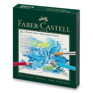 Sada Akvarelové pastelky Faber-Castell Albrecht Dürer -  studio box - 36 barev 0086/1175380