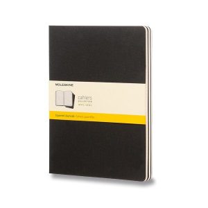 Sešity Moleskine Cahier 3KS - tvrdé desky - XL