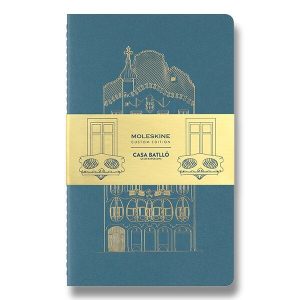 Sešity Moleskine Cahier Casa Batlló  2 ks - měkké desky - L