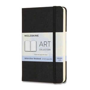 Skicář Moleskine Watercolour Notebook - tvrdé desky - S