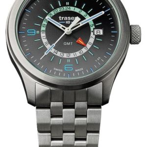 Traser Aurora GMT Silver - ocel