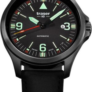 Traser P67 Officer Pro Automatic Black kůže