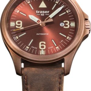 Traser P67 Officer Pro Automatic Bronze Brown kůže